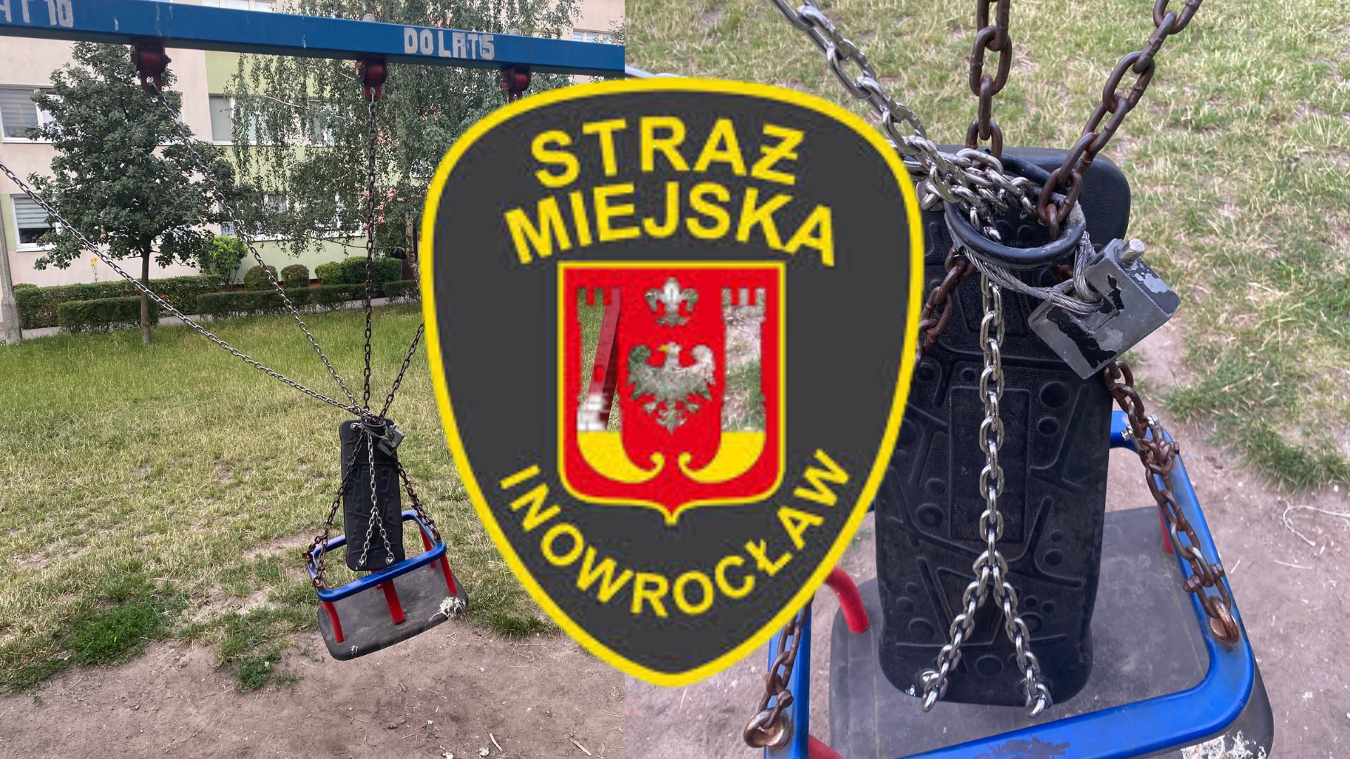 Sport pod blokiem zakazany? Po naszej interwencji zareagowała Straż Miejska 2 Straż Miejska Inowrocław