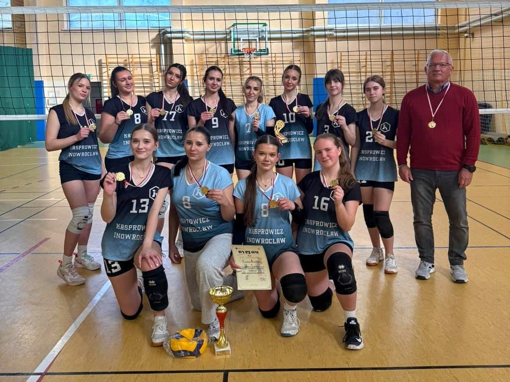 I LO mistrzem powiatu. Złoto dla Kaspra 1 Kasprowicz Inowrocław